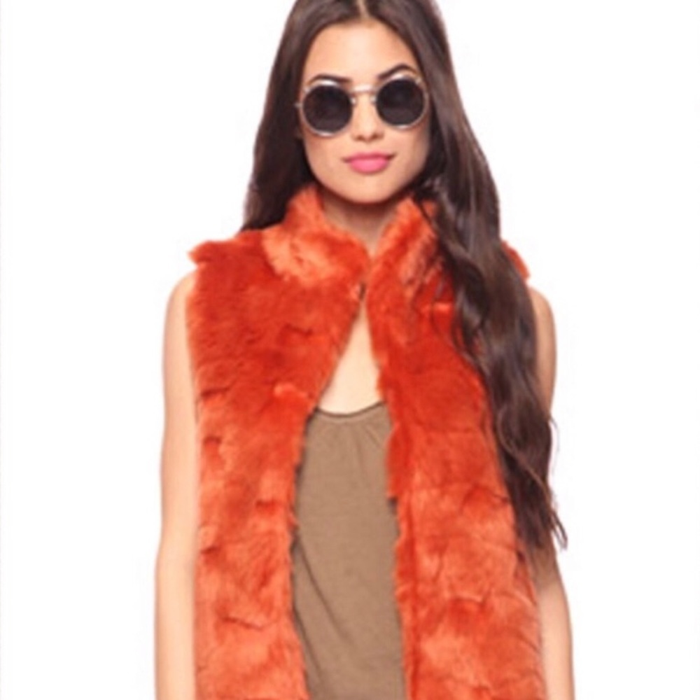 Faux Fur Swing Vest